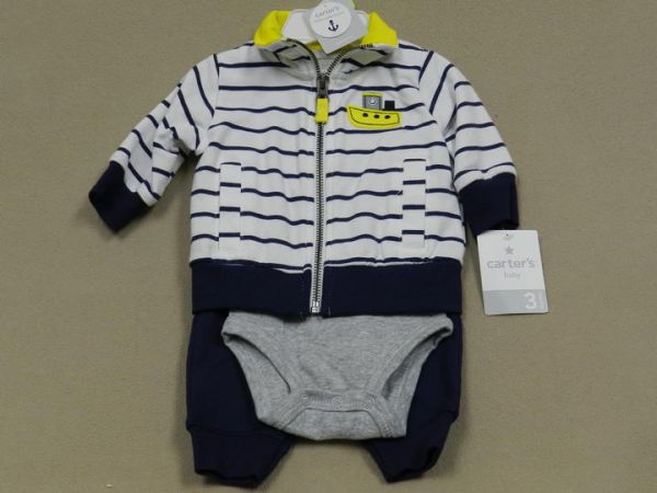 CONJUNTO CARTERS 3 PÇS