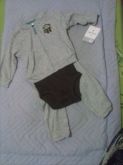 CONJUNTO FRIO CINZA 3 PCS