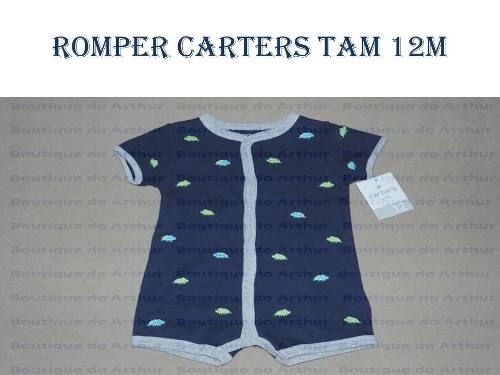 Rompers Carters Importado - Os 3 Tam 12 Meses